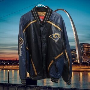 VTG Saint Louis Rams NFL Coat Size XL